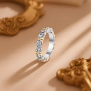 Moissanite Engagement Ring